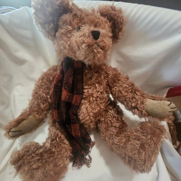 Monroe J Bearington Boyds Collection Original Mohair Hang Tag Scarf 59002311 B39 - Picture 1 of 9